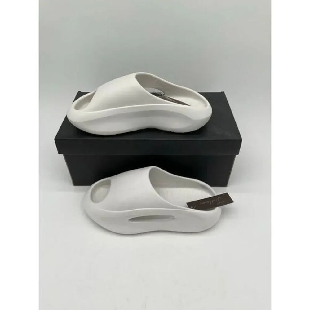 Trillium‎ Palmer Slide Sandal White NEW Size 8